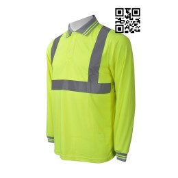 D219 Order anti-glare fluorescent yellow Polo shirt design safety long-sleeved industrial uniform 3M reflective contrast flat machine collar manufacturing reflective strip industrial uniform industrial uniform manufacturer cool vest body cooling water-coo D219 Order anti-glare fluorescent yellow Polo shirt design safety long-sleeved industrial uniform 3M reflective contrast flat machine collar manufacturing reflective strip industrial uniform industrial uniform manufacturer cool vest body cooling water-coo